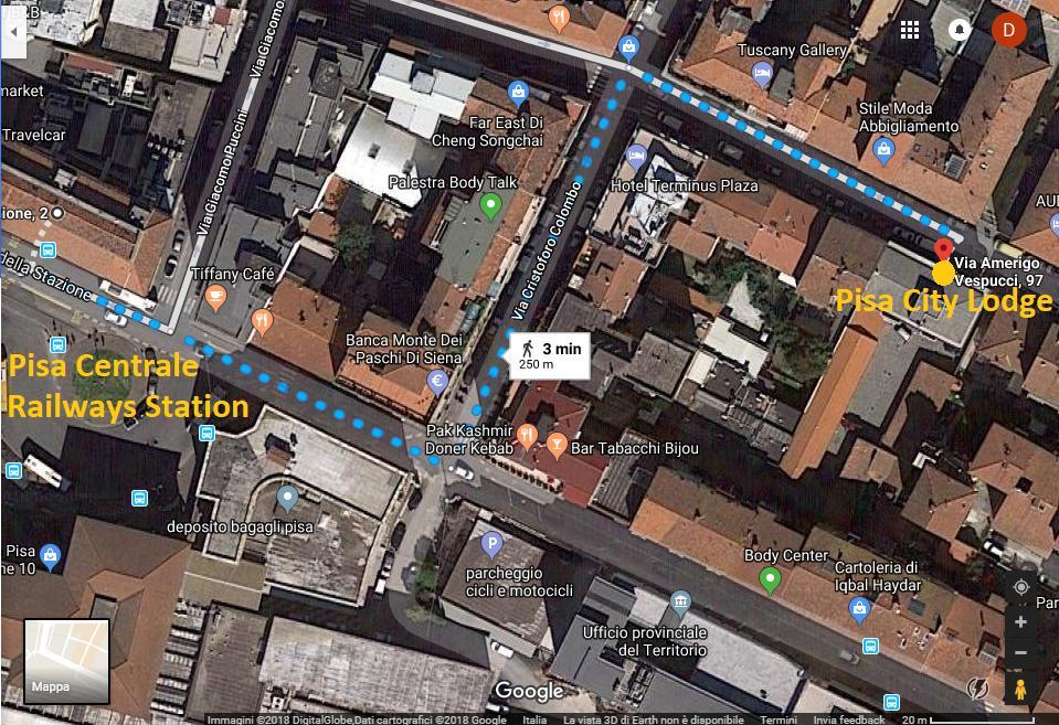 Pisa City Lodge Екстериор снимка